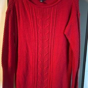 Red Chaps sweater NEW